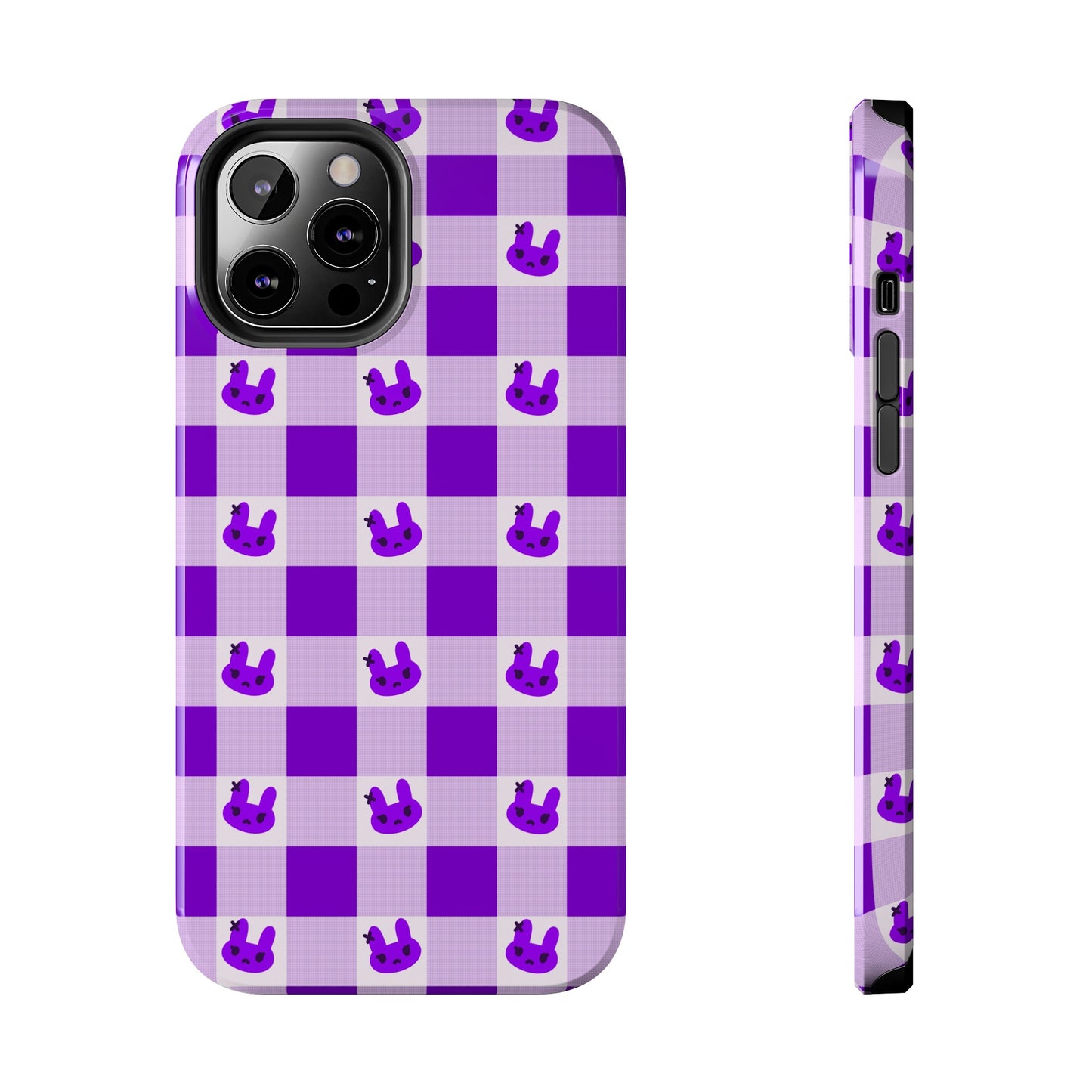 Purple X Bunny Phone Case (iPhone)