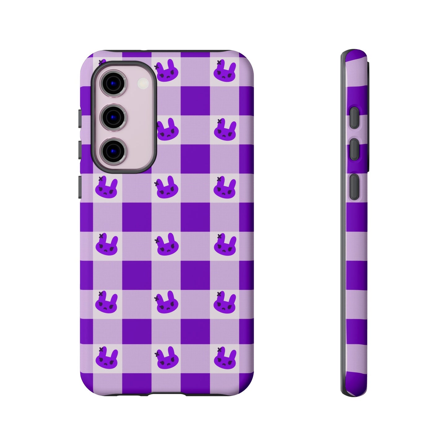 Purple X Bunny Phone Case (Google and Samsung)