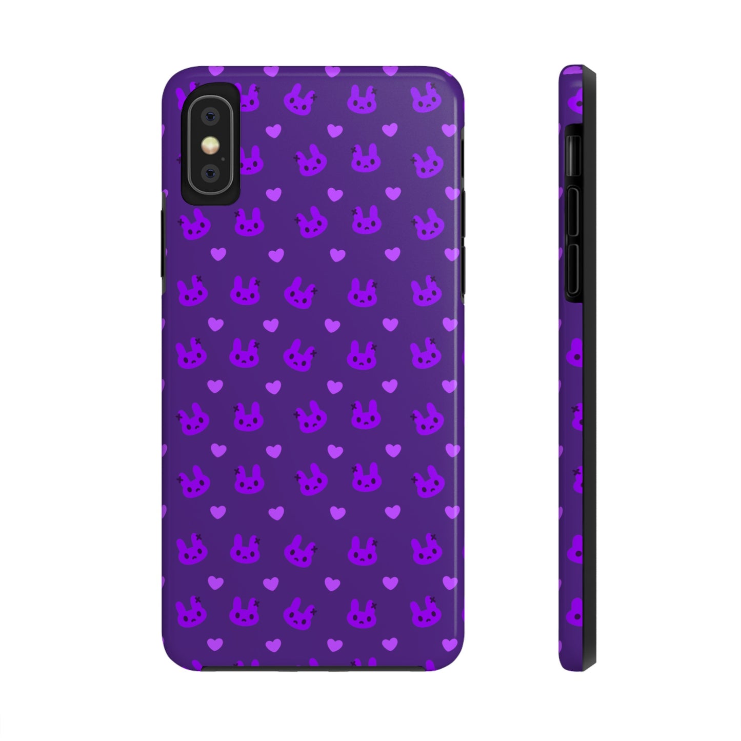 Cute Bunny Purple Phone Case (iPhone)