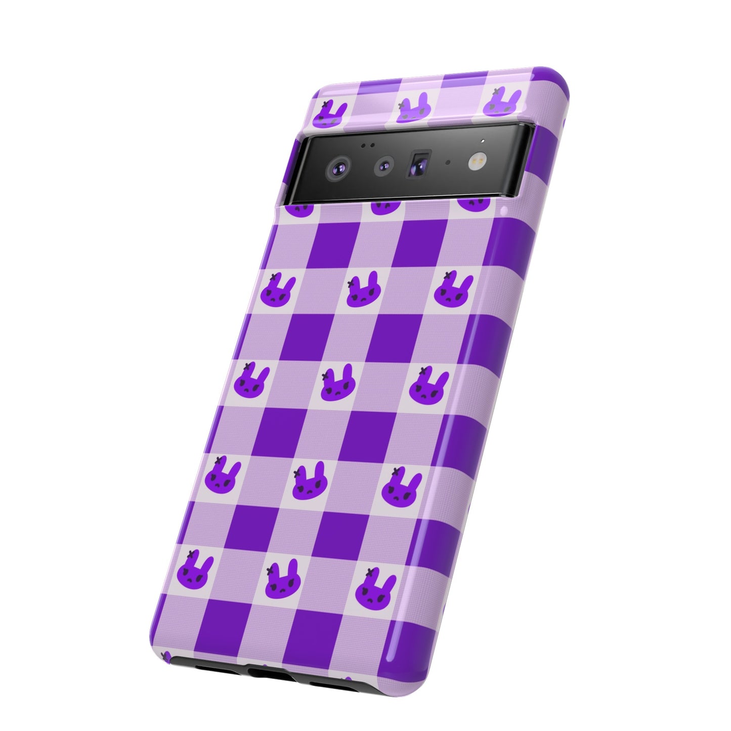 Purple X Bunny Phone Case (Google and Samsung)