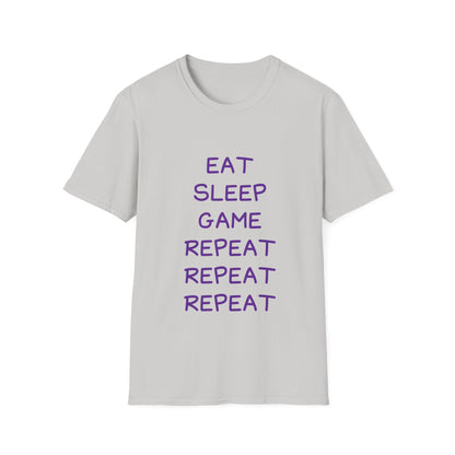 Eat Sleep Game Repeat T Shirt