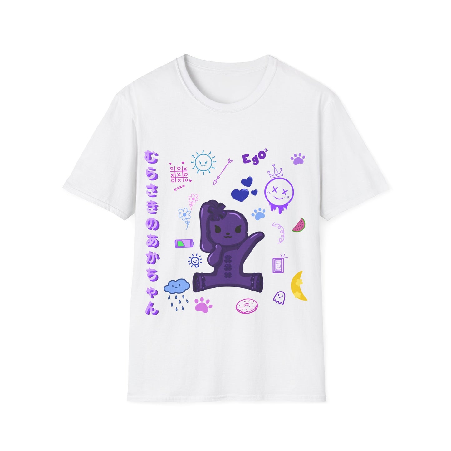 Harajuku Purple X Bunny T Shirt