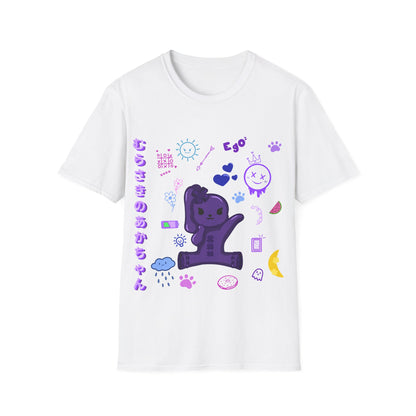 Harajuku Purple X Bunny T Shirt