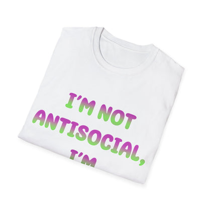 Selectively Social T Shirt