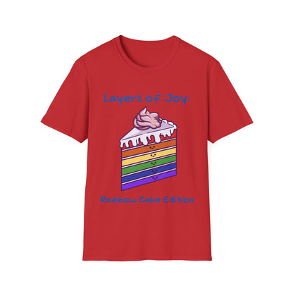 Rainbow Cake T Shirt