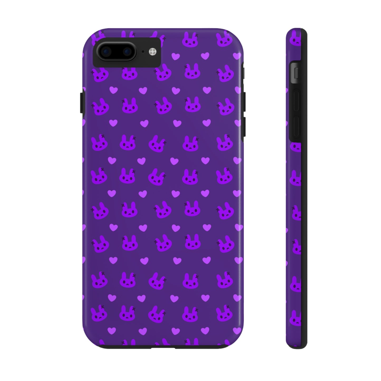 Cute Bunny Purple Phone Case (iPhone)