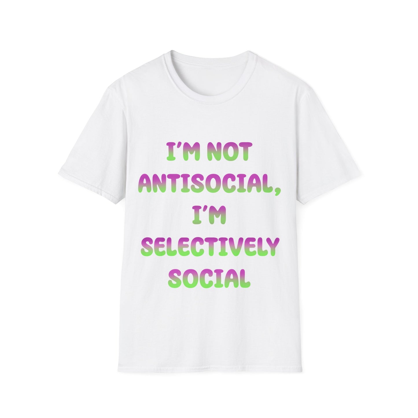 Selectively Social T Shirt