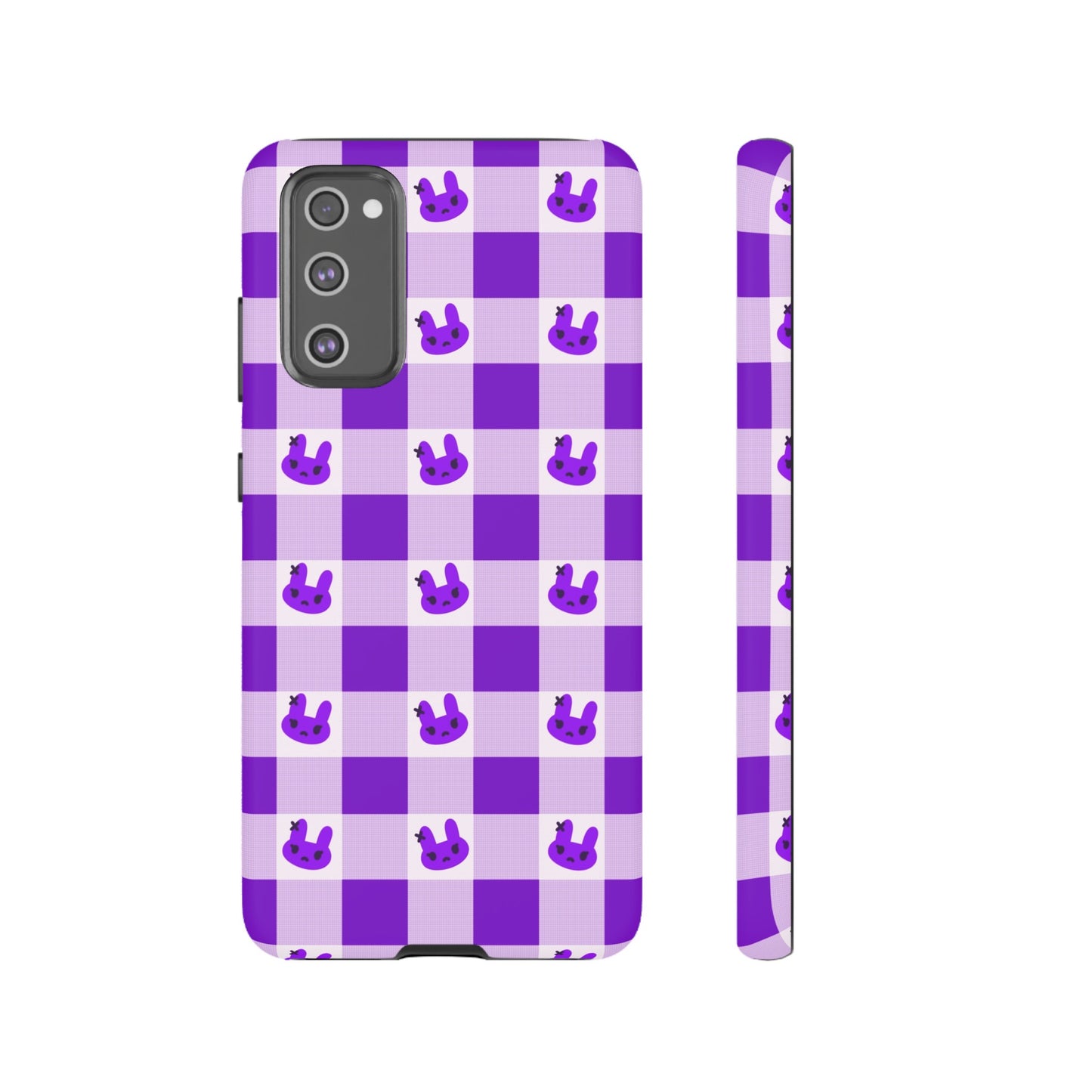 Purple X Bunny Phone Case (Google and Samsung)