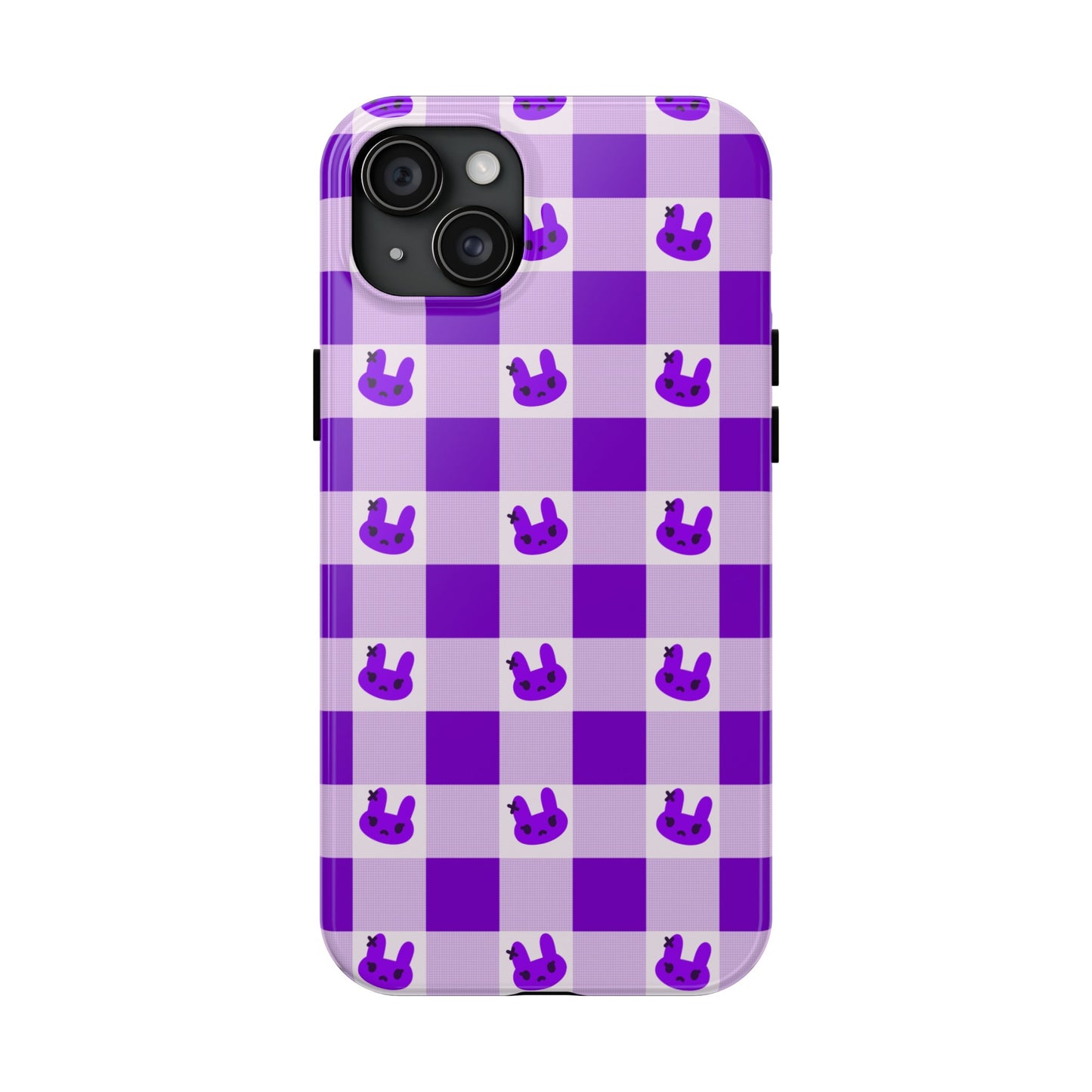 Purple X Bunny Phone Case (iPhone)