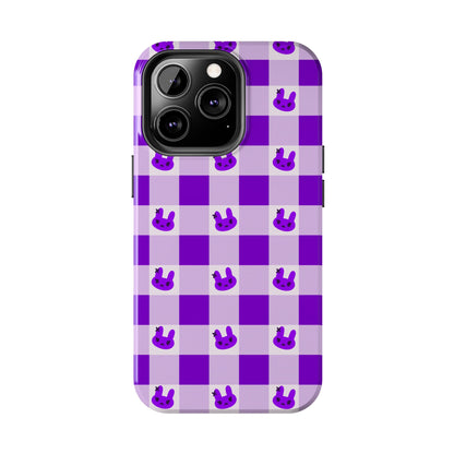 Purple X Bunny Phone Case (iPhone)