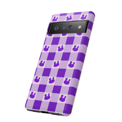 Purple X Bunny Phone Case (Google and Samsung)