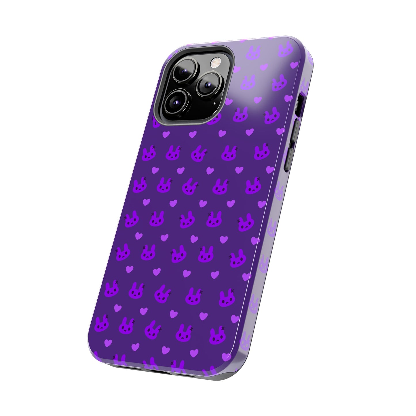 Cute Bunny Purple Phone Case (iPhone)