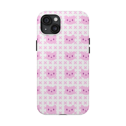 Pink X Cat Phone Case (iPhone)