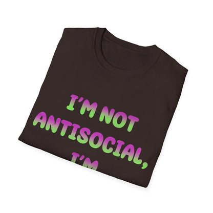 Selectively Social T Shirt