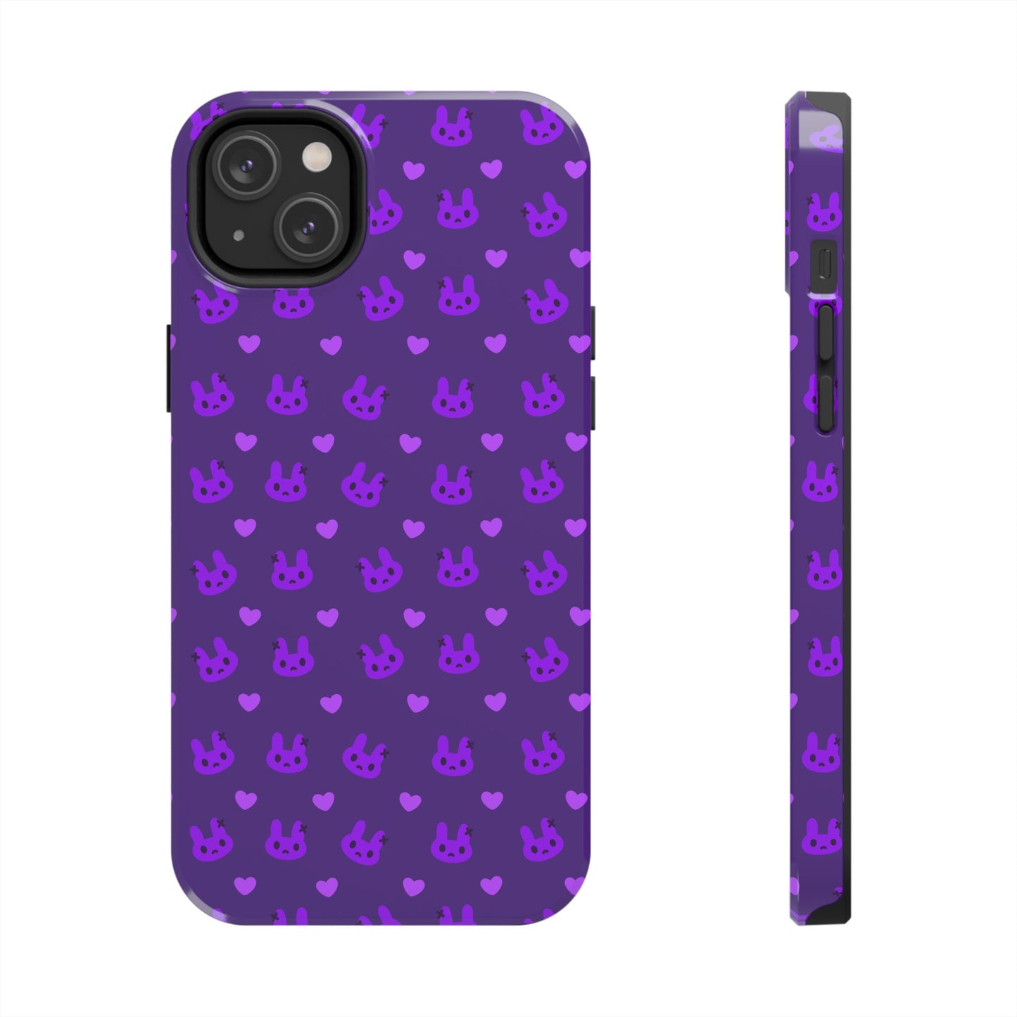 Cute Bunny Purple Phone Case (iPhone)