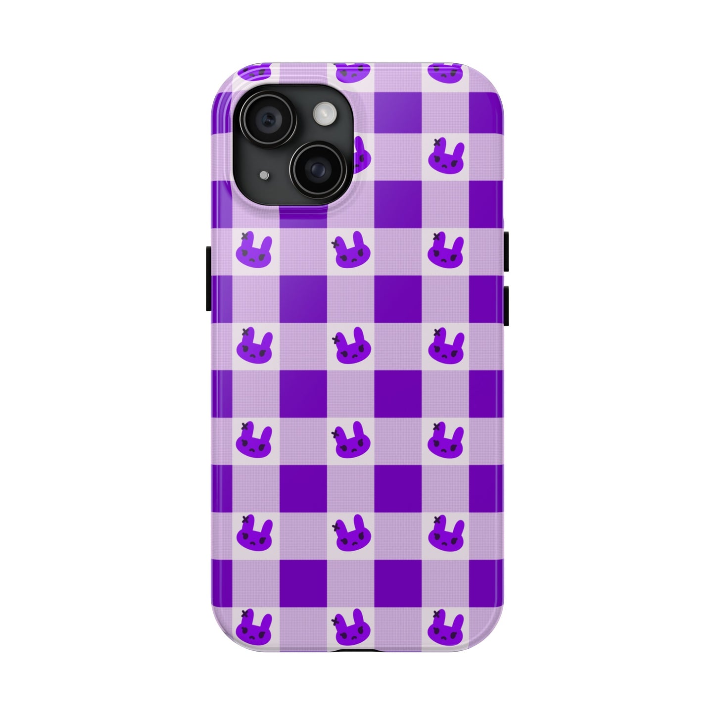 Purple X Bunny Phone Case (iPhone)