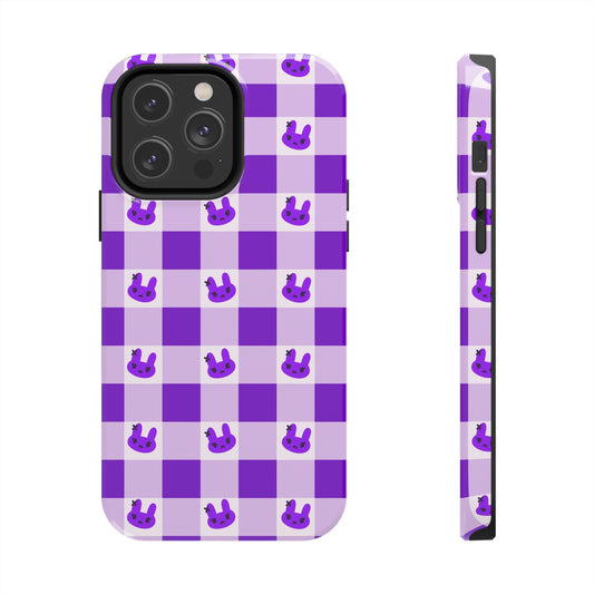 Purple X Bunny Phone Case (iPhone)