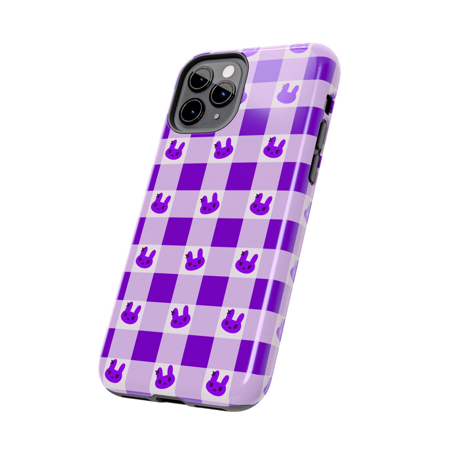 Purple X Bunny Phone Case (iPhone)