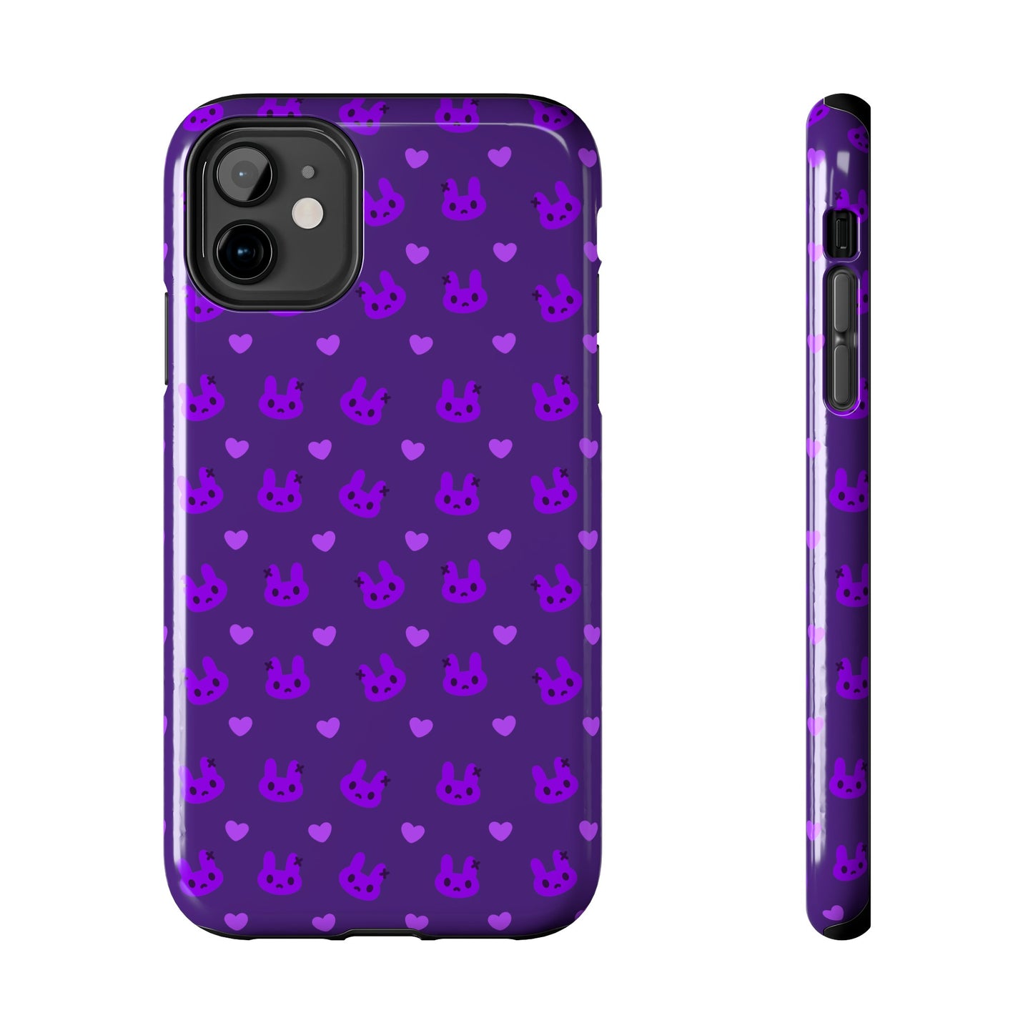 Cute Bunny Purple Phone Case (iPhone)