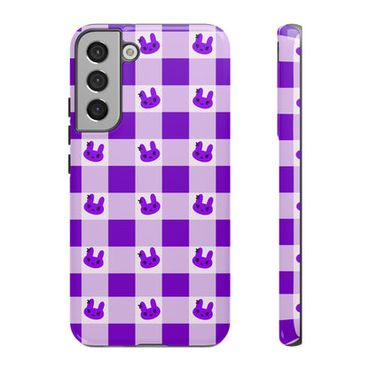 Purple X Bunny Phone Case (Google and Samsung)