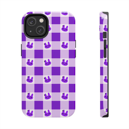 Purple X Bunny Phone Case (iPhone)